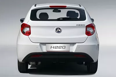عکس ماشین برلیانس h220 از نمای عقب