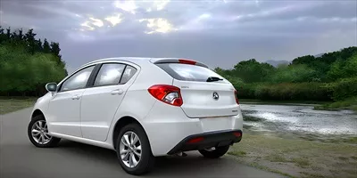 عکس نمای پشت ماشین برلیانس اچ 220