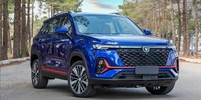 عکس خودرو چانگان CS35 به رنگ آبی