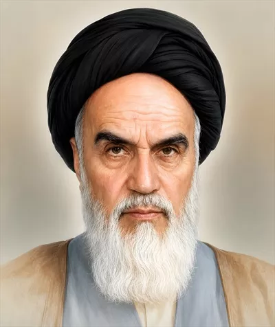 عکس امام خمینی، رهبری انقلاب اسلامی ایران و تاثیرات آن در تاریخ کشور