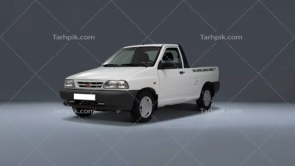 عکس پراید وانت سفید