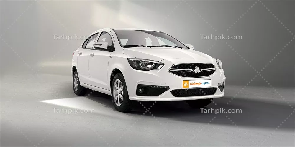 عکس با کیفیت ماشین شاهین سفید