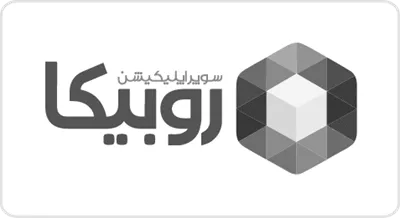 عکس دوربری طراحی لوگوی روبیکا با رنگ روشن
