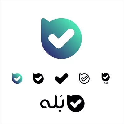وکتور مجموعه لوگوی اپلیکیشن بله