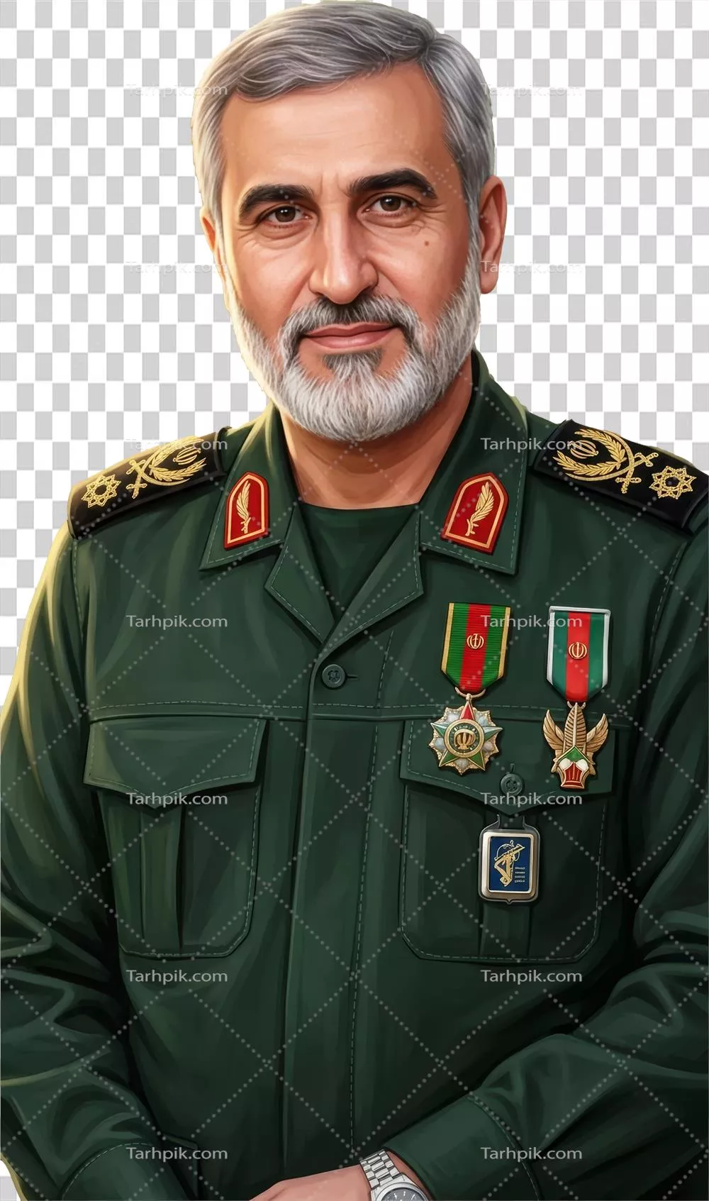 عکس دوربری شهید امیرعلی حاجی زاده