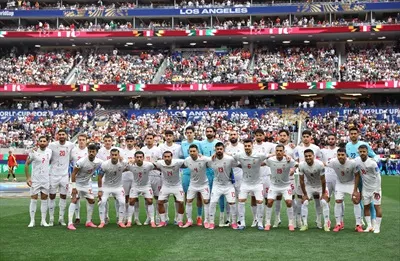 عکس دسته جمعیبازیکنان تیم ملی ایران در جام جهانی 2026 آمریکا