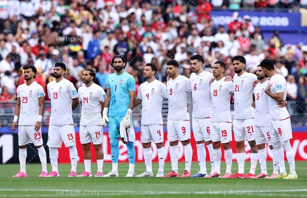 عکس تیم ملی فوتبال ایران در جام جهانی 2026