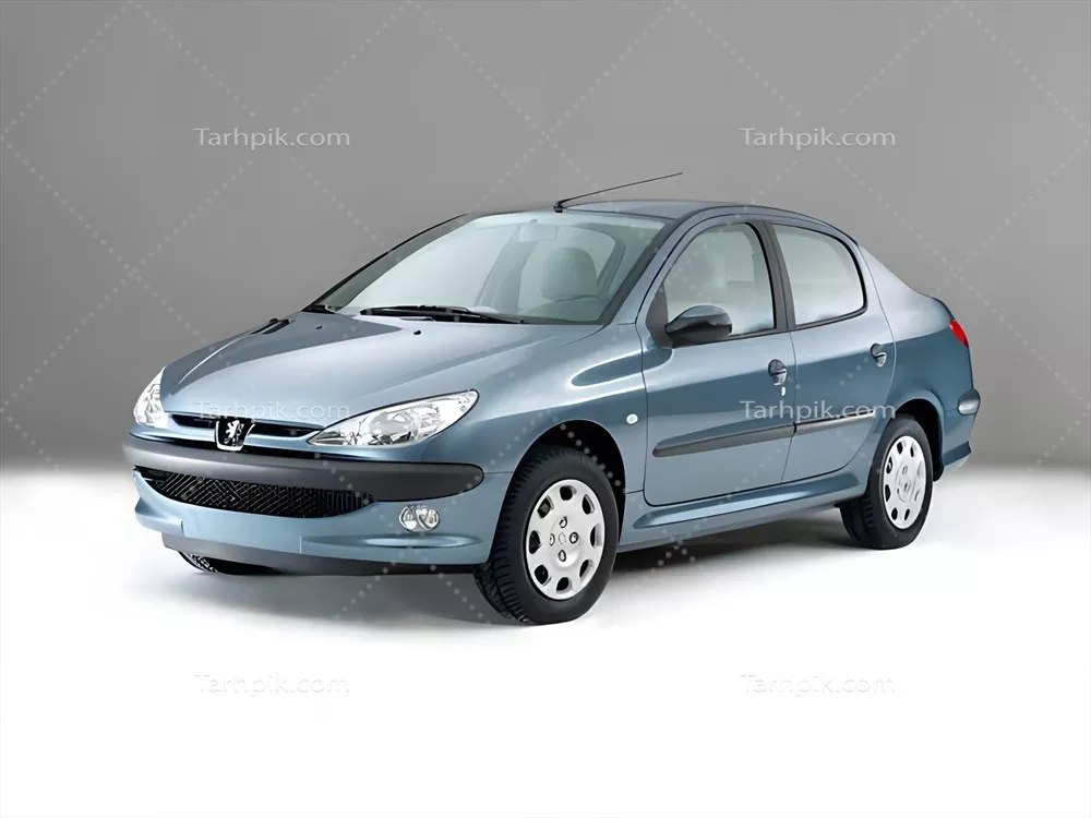 عکس نمای جانبی پژو 206 SD