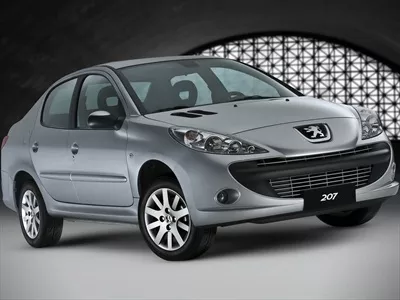 عکس والپیپر ماشین پژو 207 SD با طراحی زیبا و جذاب