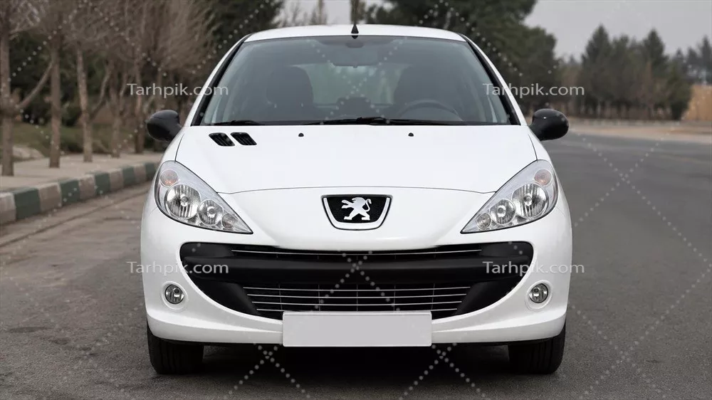 عکس با کیفیت ماشین پژو 207i