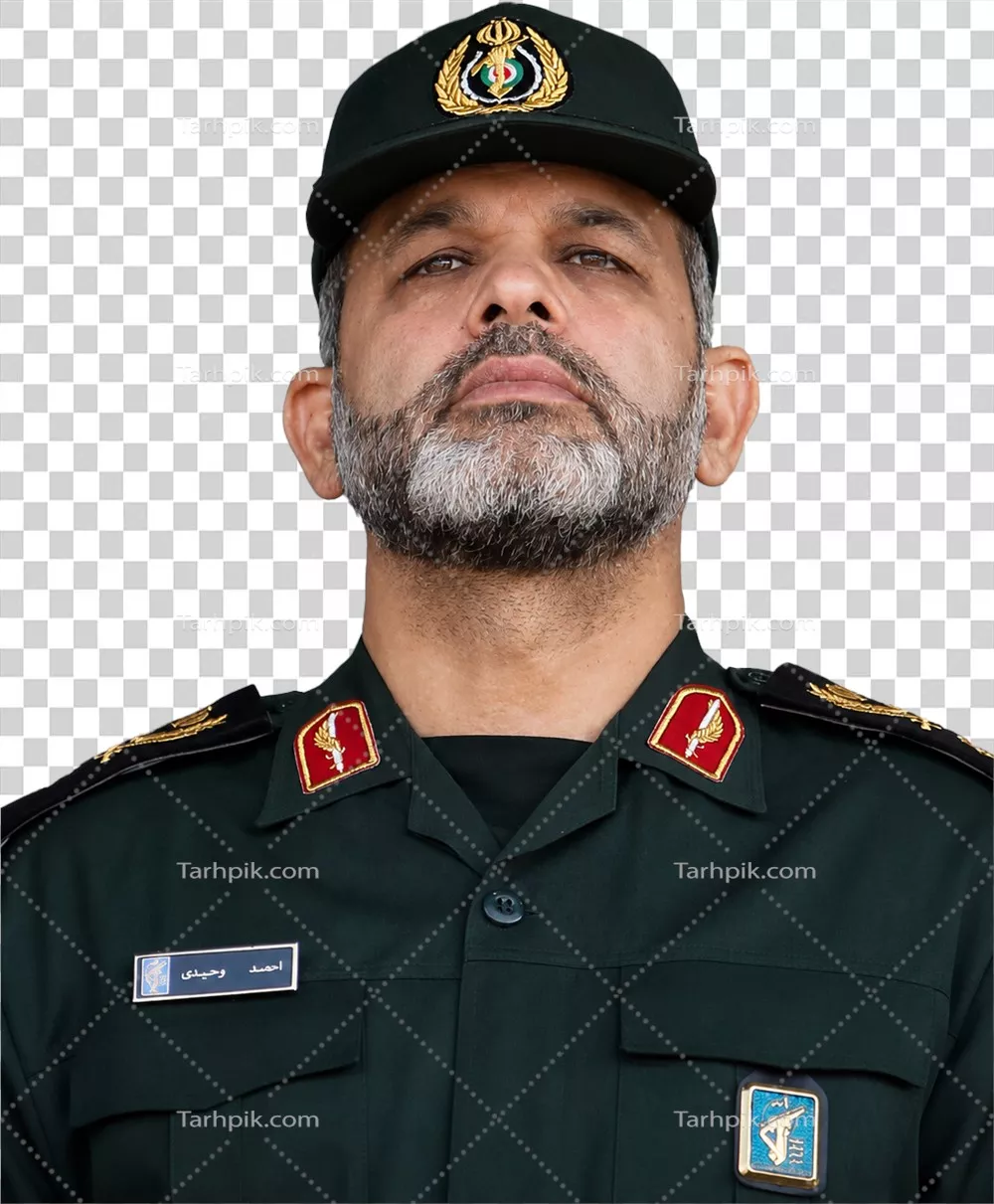 عکس احمد وحیدی بدون پس زمینه و با کیفیت عالی