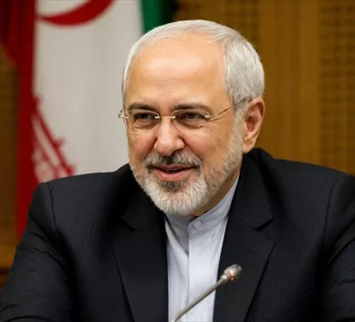 عکس دکتر ظریف - تصویر خندان برای طراحی