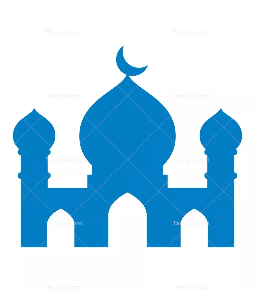وکتور مسجد - طراحی و برش لیزری با کیفیت بالا