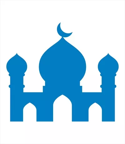 وکتور مسجد - طراحی و برش لیزری با کیفیت بالا