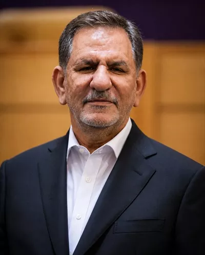 عکس پرتره اسحاق جهانگیری با جزئیات بالا و کیفیت مناسب