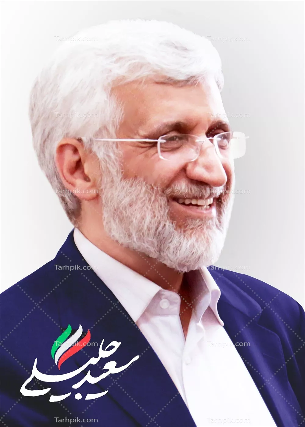 عکس پوستر سعید جلیلی با طراحی خلاقانه و رنگ های زیبا