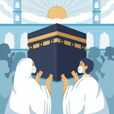 وکتور حج اسلامی: سفر مقدس مسلمانان به مکه و اهمیت آن