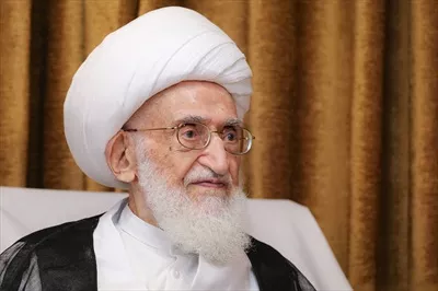 عکس آیت الله نوری همدانی با کیفیت عالی و مناسب برای استفاده در وب سایت ها