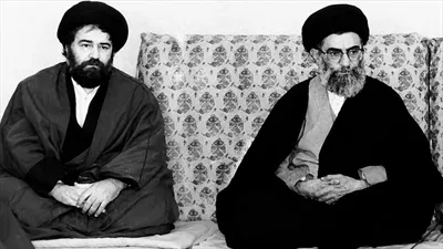 عکس امام خامنه ای و حاج احمد آقا  خمینی