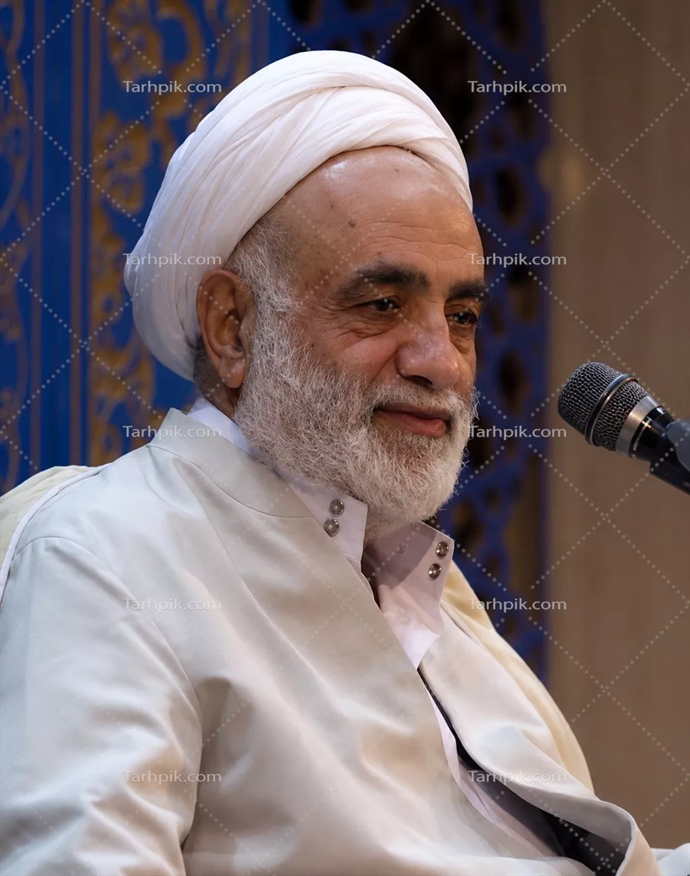عکس حاج آقا محسن قرائتی