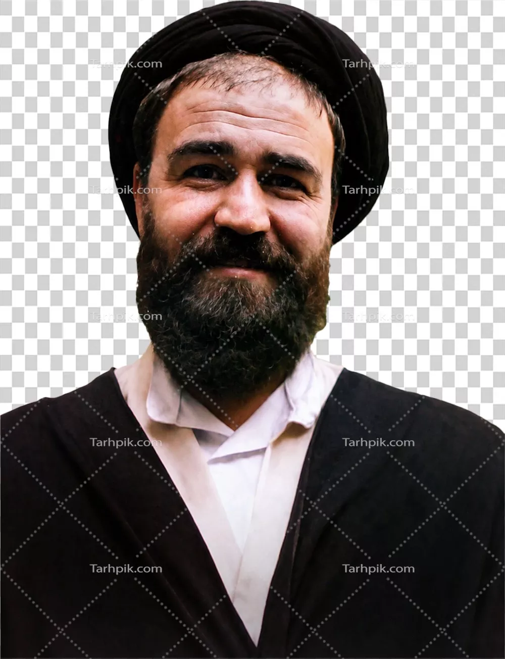 عکس دوربری حاج احمد خمینی بدون پس زمینه