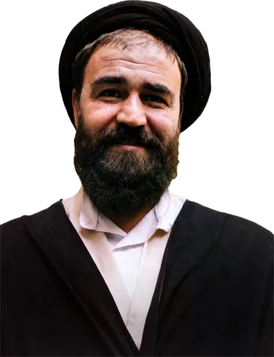 عکس دوربری حاج احمد خمینی بدون پس زمینه
