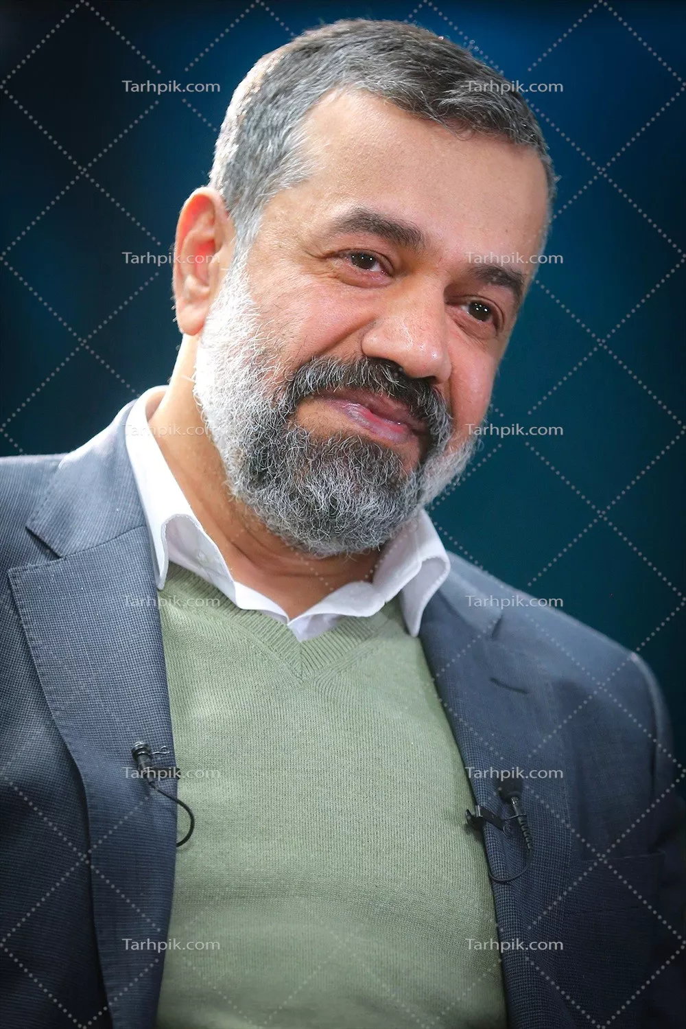 تصویر حاج محمود کریمی به عنوان مداح