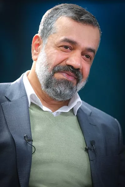 تصویر حاج محمود کریمی به عنوان مداح