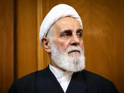 عکس پرتره علی اکبر ناطق نوری با کیفیت بالا و وضوح عالی