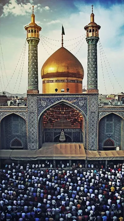 عکس والپیپر آیفون امام رضا با کیفیت بالا