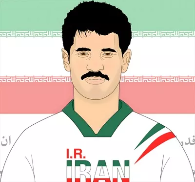 عکس والپیپرهای کارتونی علی دایی با کیفیت بالا و جذاب