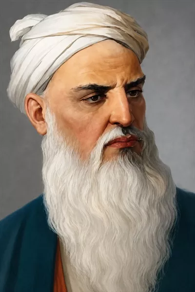 عکس ابوعبدالله جعفر بن محمد رودکی شاعر بزرگ ایرانی