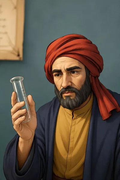 عکس جابر بن حیان شیمی دان بزرگ و تاثیرگذار