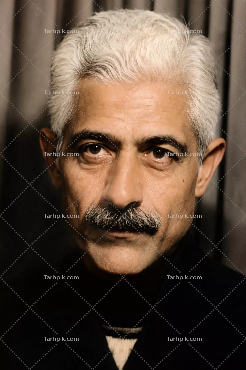 عکس جلال آل احمد بازسازی شده با کیفیت عالی