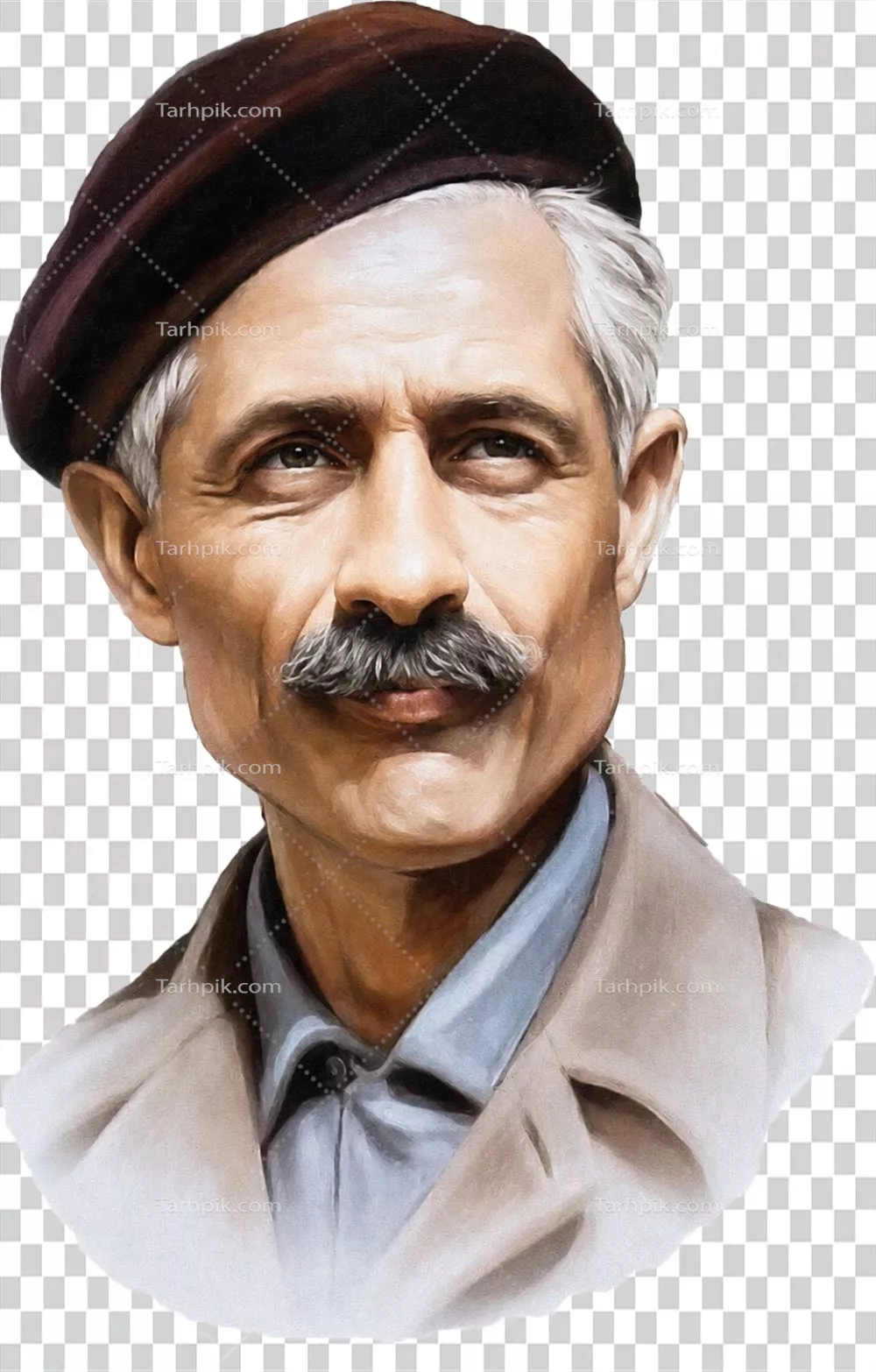 عکس جلال آل احمد بدون پس زمینه 