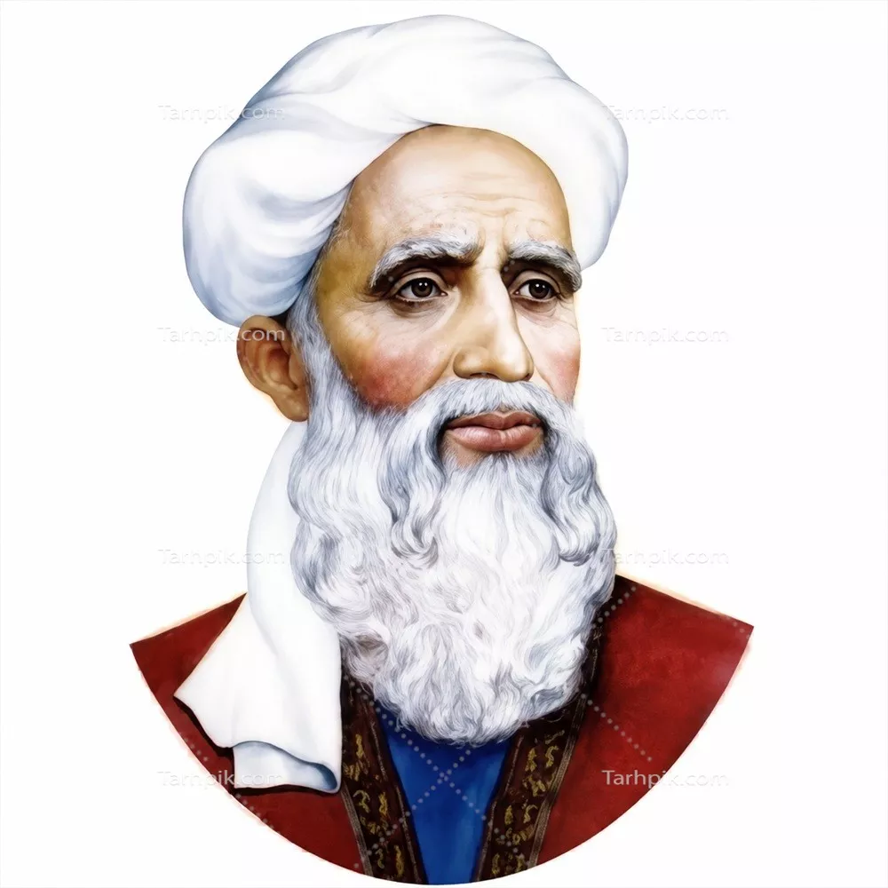 عکس رودکی نخستین شاعر پارسی گو و تاثیر او بر ادبیات فارسی