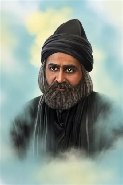 عکس نقاشی غیاثالدین جمشید کاشانی با رنگهای زیبا