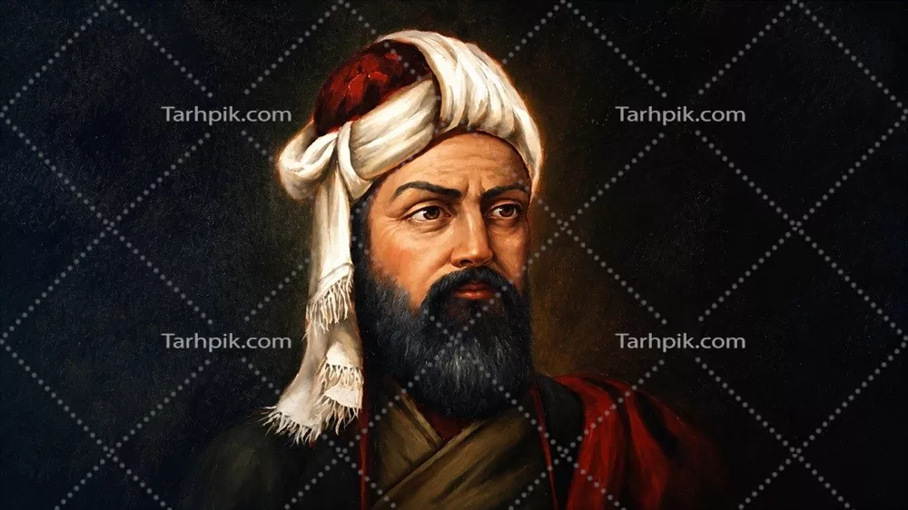 عکس نقاشی نظامی گنجوی با کیفیت عالی و جزئیات دقیق