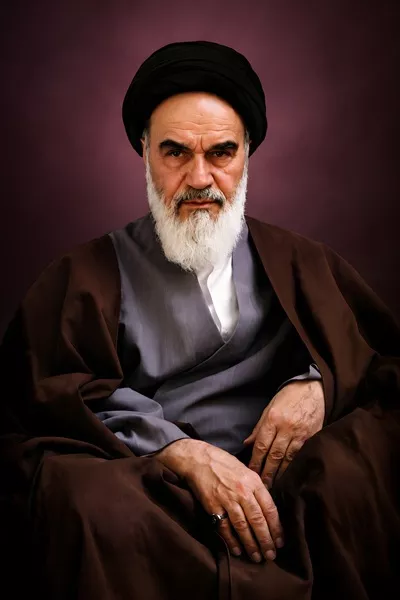عکس حضرت آیت الله سید روحالله خمینی و رهبری انقلاب اسلامی