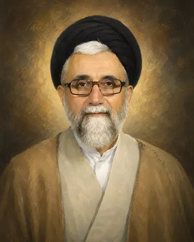 عکس پوستر گرافیکی رنگ روغن سید اسماعیل خطیب و تأثیرات او