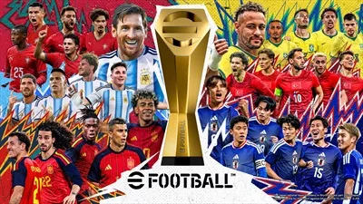 عکس کلید بازی eFootball 2026 برای طرفداران فوتبال