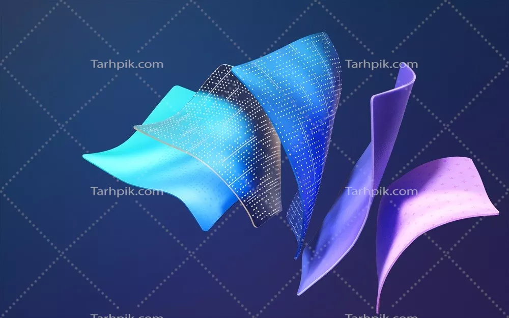 عکس ویندوز 11: والپیپر آبی برای زیبایی بیشتر