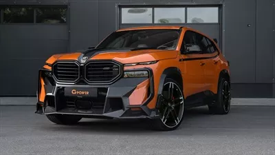عکس قدرت بی نظیر BMW XM با طراحی خاص