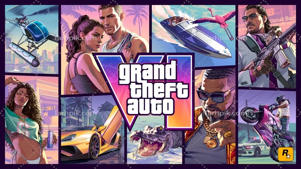 عکس کاور آرت GTA 6: طراحی جذاب