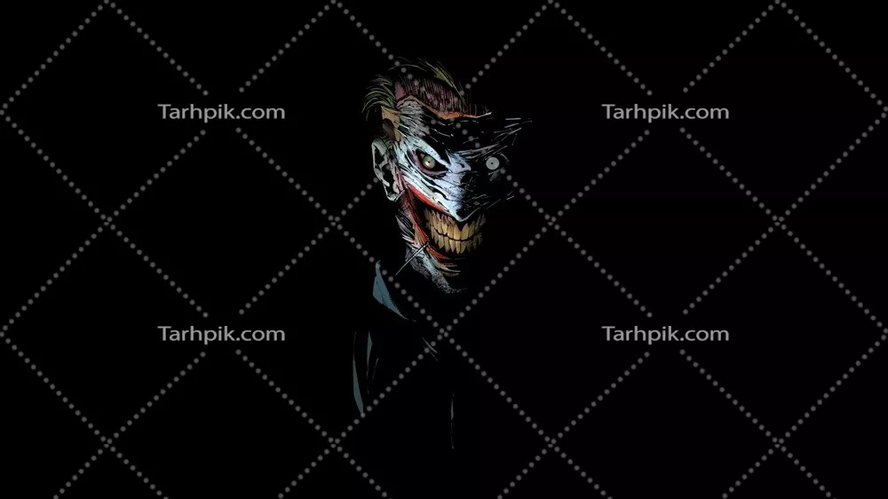 عکس جوکر به عنوان سوپر ویلن - تصاویر با کیفیت 8K