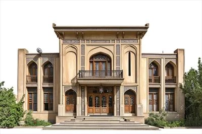 عکس معماری خانه های ایرانی: طراحی و ساخت ویلا و دادگاه در ایران