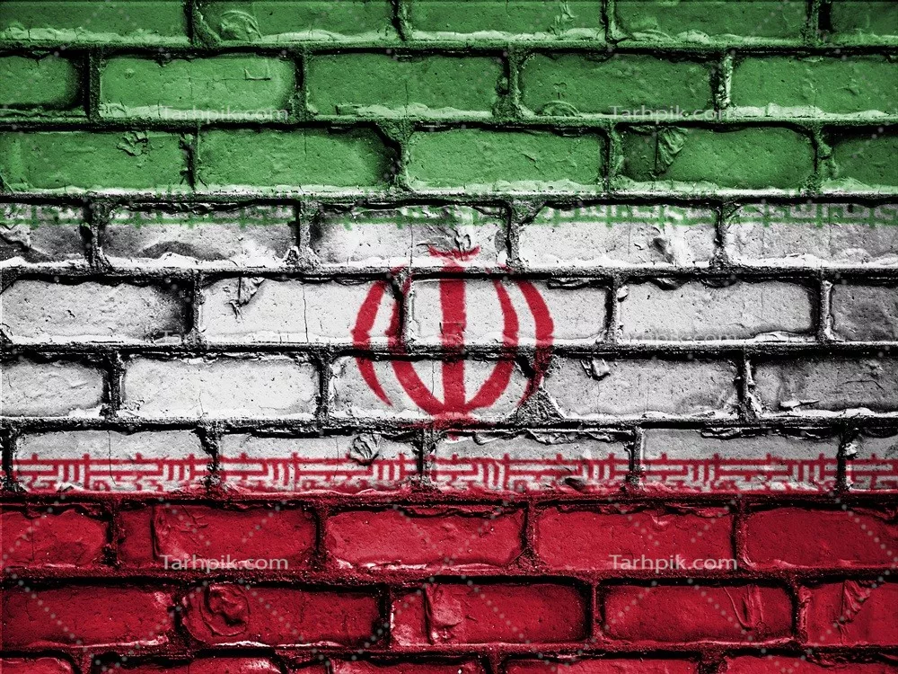 عکس پرچم و نماد ملی کشور ایران