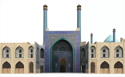 عکس مسجد سلطنتی اصفهان: نماد معماری اسلامی در ایران