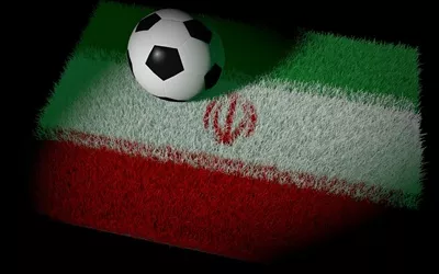 عکس توپ و پرچم ایران