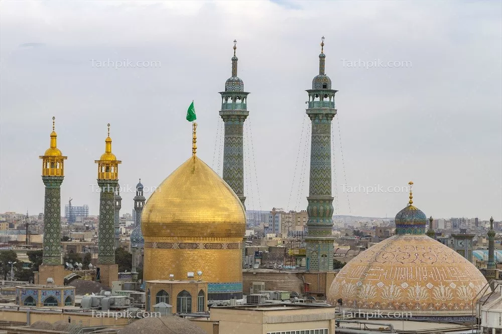 عکس حرم امام رضا در مشهد مقدس: جاذبه‌های مذهبی و تاریخی
